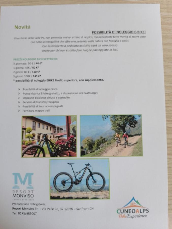 Resort Monviso Sanfront Kültér fotó